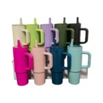 30oz stainless steel tumbler with handle