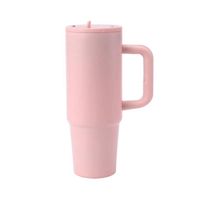 30oz stainless steel tumbler with handle