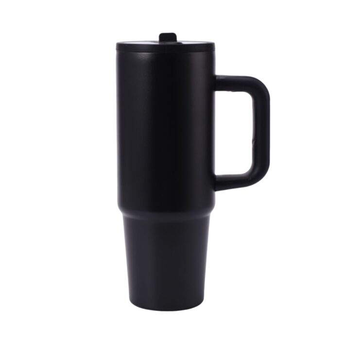30oz stainless steel tumbler with handle