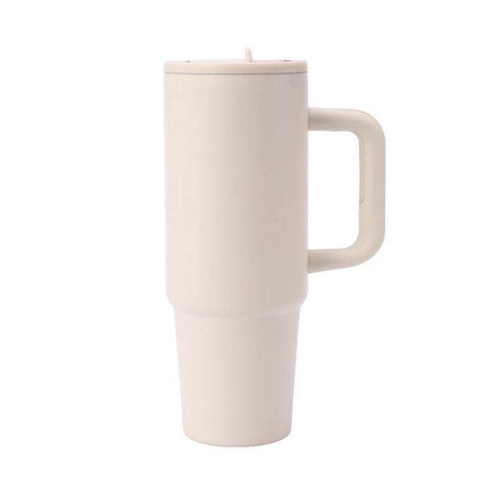 30oz stainless steel tumbler with handle
