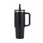 40oz stainless steel tumbler with foldable straw