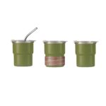 300ml copo de acampamento de aço inoxidável