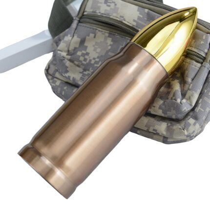 bullet shape stainless steel flask