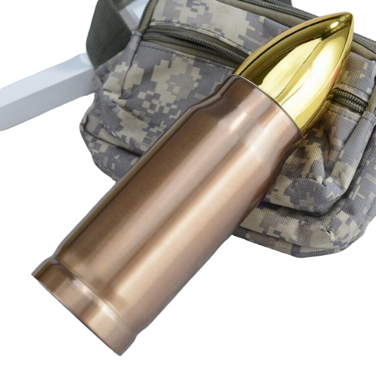 bullet shape stainless steel flask