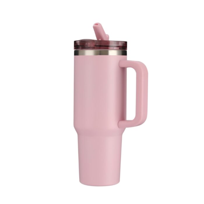 40oz stainless steel tumbler with handle