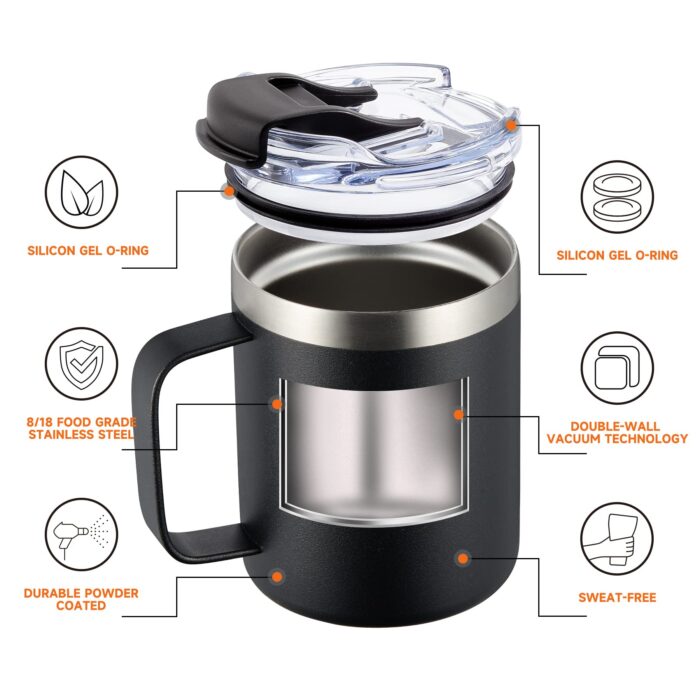 12oz Insulated Camp Mug