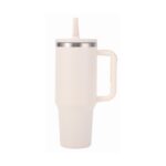 40oz stainless steel tumbler with foldable straw