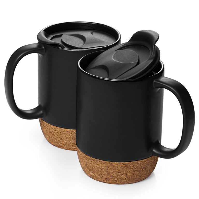 Coffee Cup with Cork Bottom