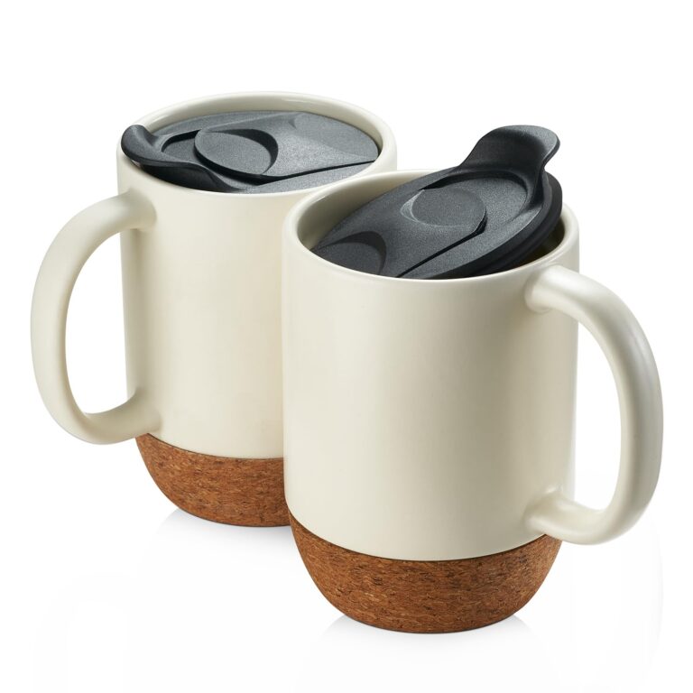 Coffee Cup with Cork Bottom