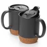Coffee Cup with Cork Bottom