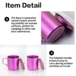Titanium Camping Pot Mug 15oz