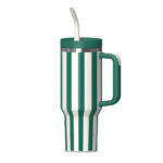 Tumbler with Handle and Straw 40 oz