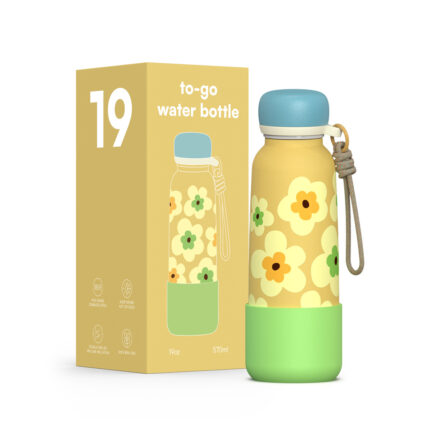 Water Bottle with Silicone Boot