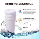 Double-layer stainless steel vacuum cup