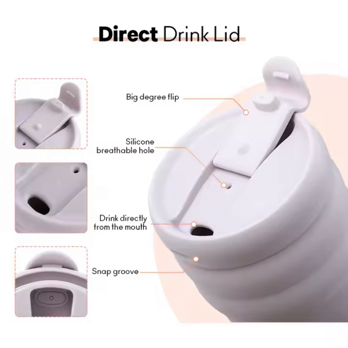 Double-layer stainless steel vacuum cup
