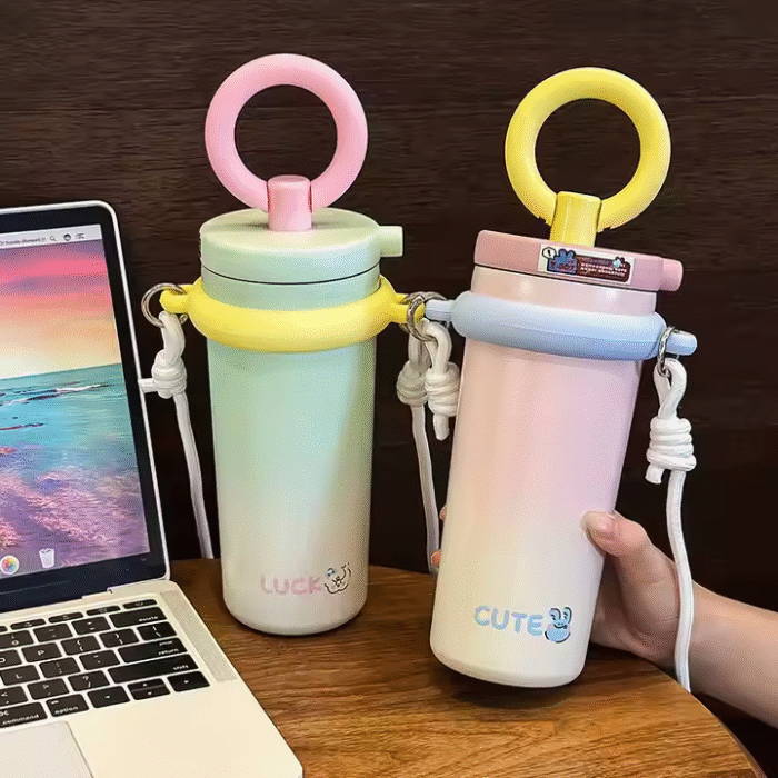 Stainless Steel Sports Bottle with Infuser