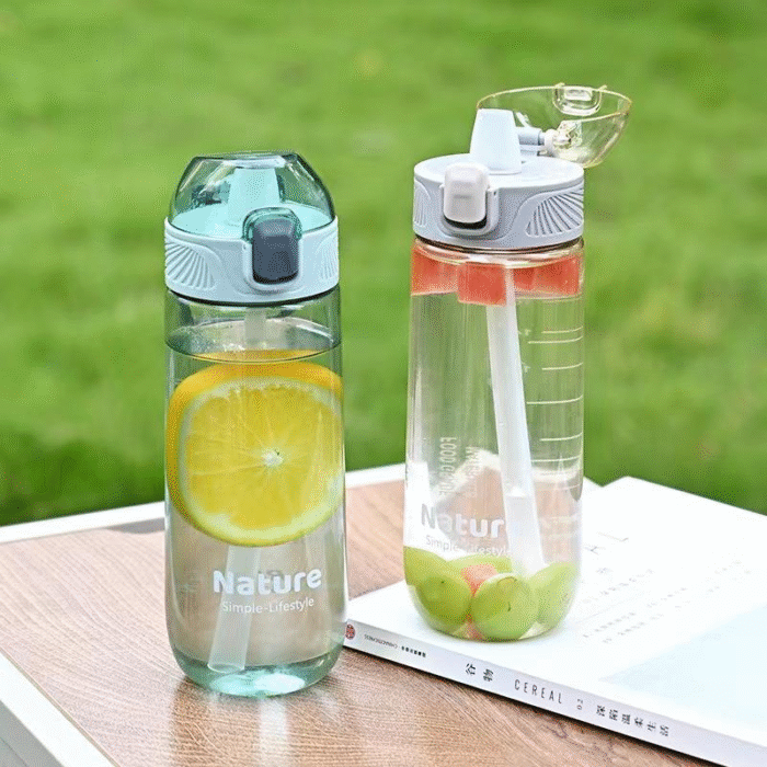 Portable Plastic Sports Water Bottles