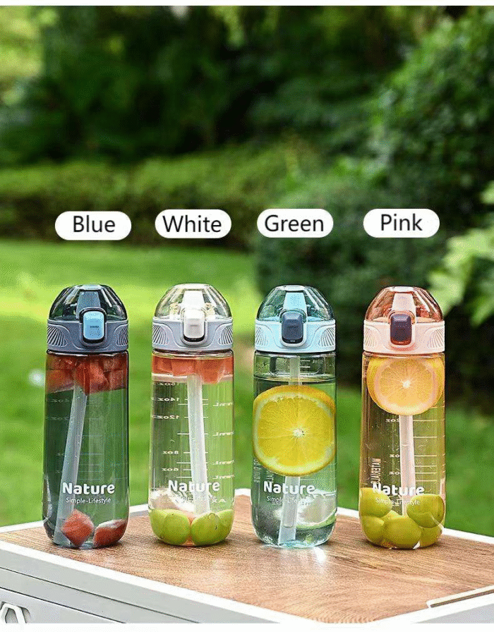 Portable Plastic Sports Water Bottles