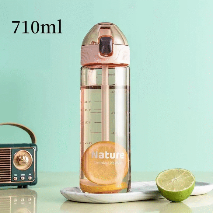 Portable Plastic Sports Water Bottles