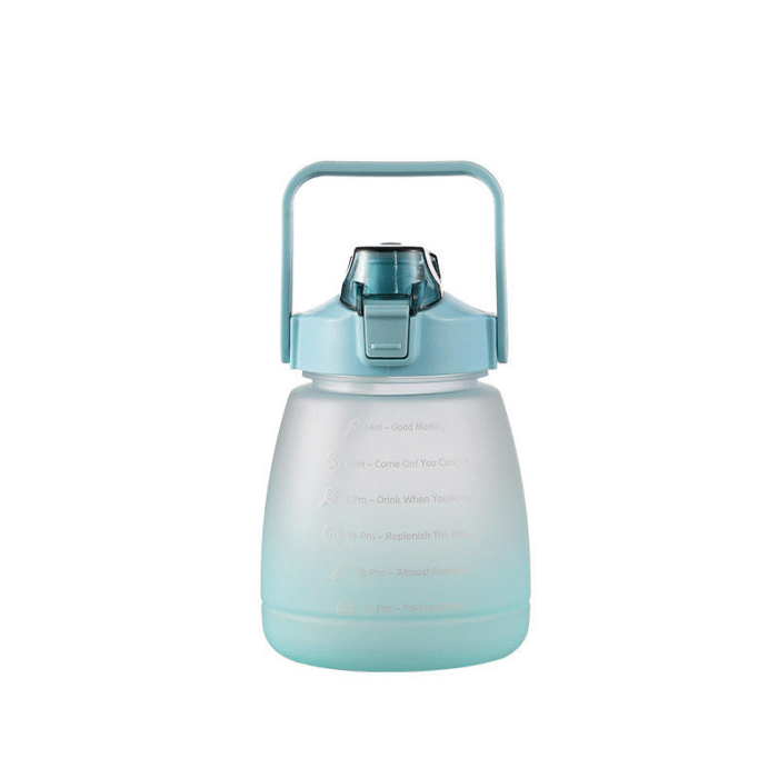 High-value water bottle straw big belly cup