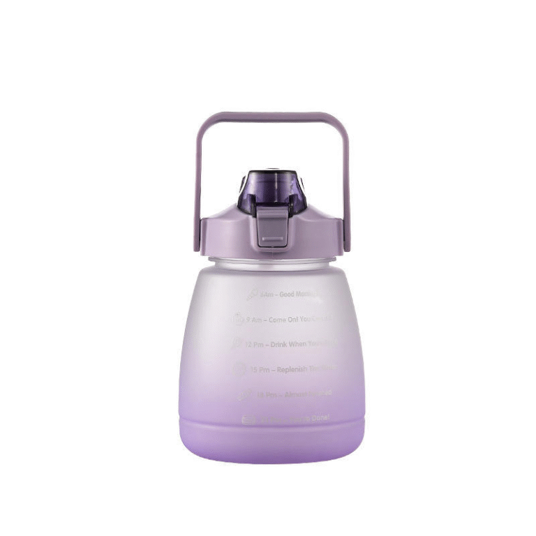 High-value water bottle straw big belly cup