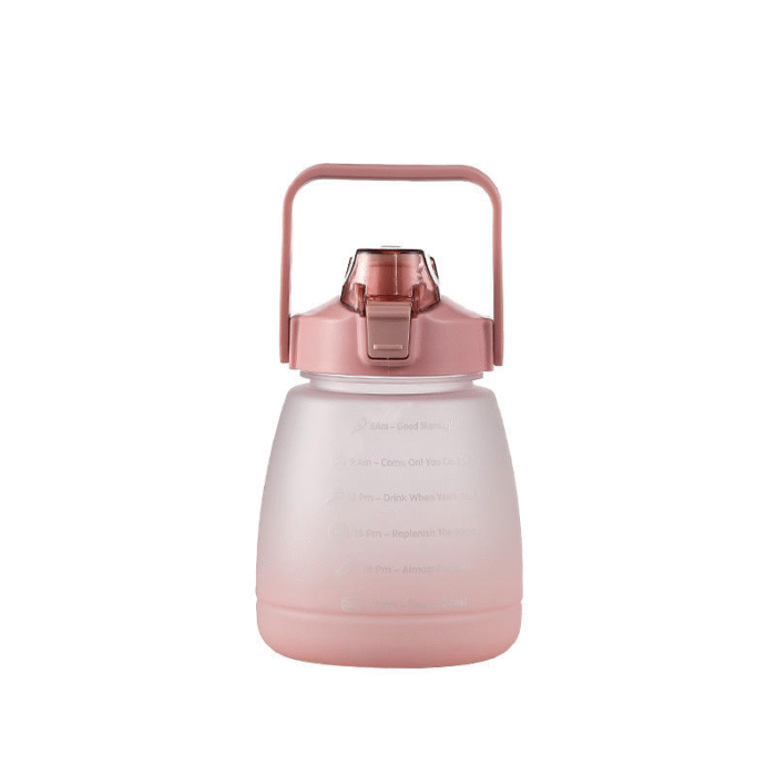 High-value water bottle straw big belly cup