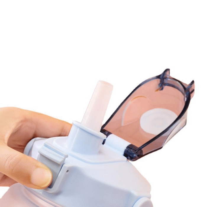 High-value water bottle straw big belly cup