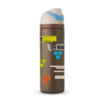 Hidden handle sports water bottle
