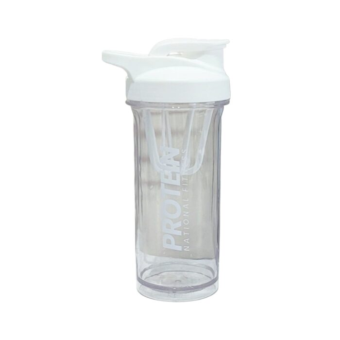 Plastic 400ml protein shaker bottle