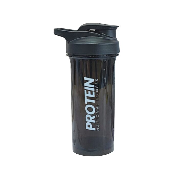 Plastic 400ml protein shaker bottle