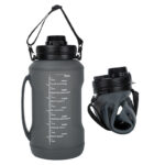 68 Oz Collapsible Water Bottles With Straw