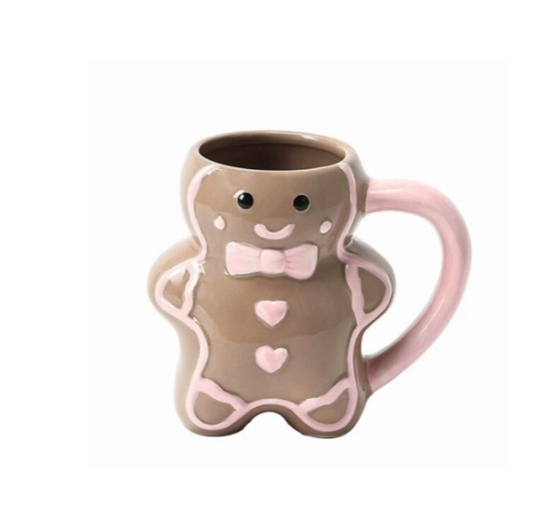 400ml ceramic gingerbread man cup