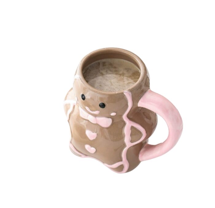 400ml ceramic gingerbread man cup