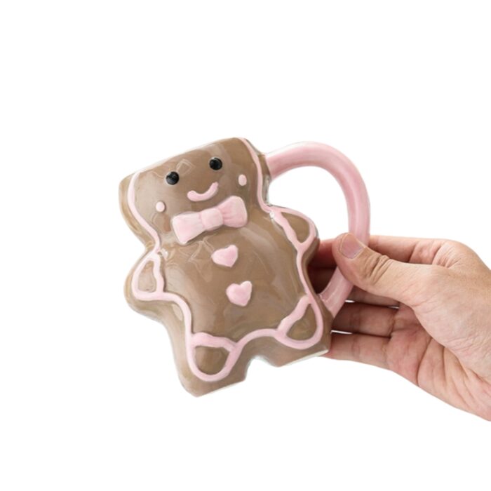 400ml ceramic gingerbread man cup