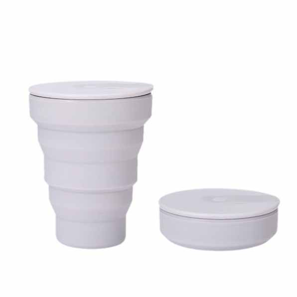 Collapsible Coffee Cup with Lid