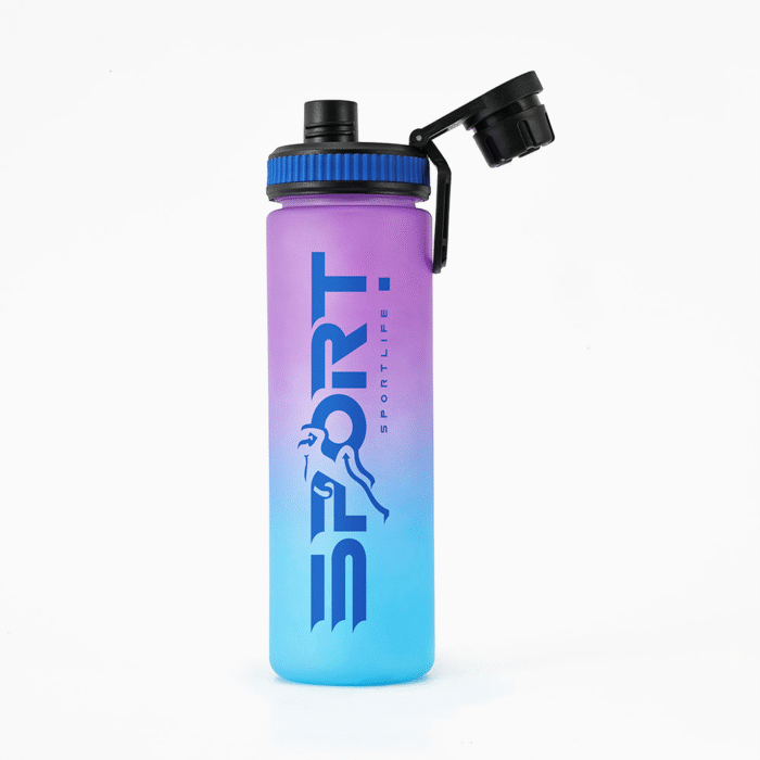 Ombre BPA-free plastic water bottle