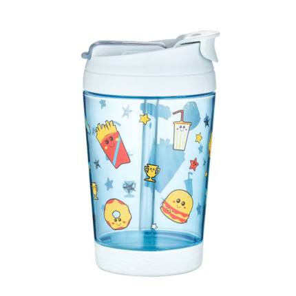 Cute cartoon travel plastic coffee cup