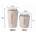 280ml 380ml Stainless Steel coffee tumbler