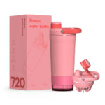 Shaker Bottle with Mixer & Storage