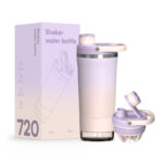 Shaker Bottle with Mixer & Storage