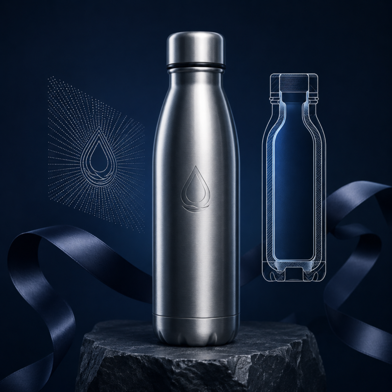 The Stainless Steel Water Bottle From Humble Hydration to Global Branding Icon