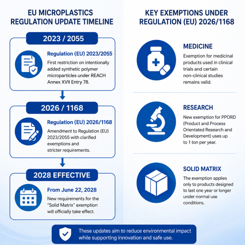 EU microplastics regulation for water bottle manufacturers