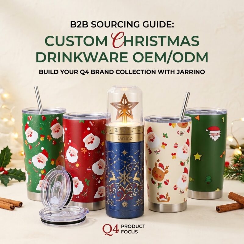 Vaso de Navidad personalizado